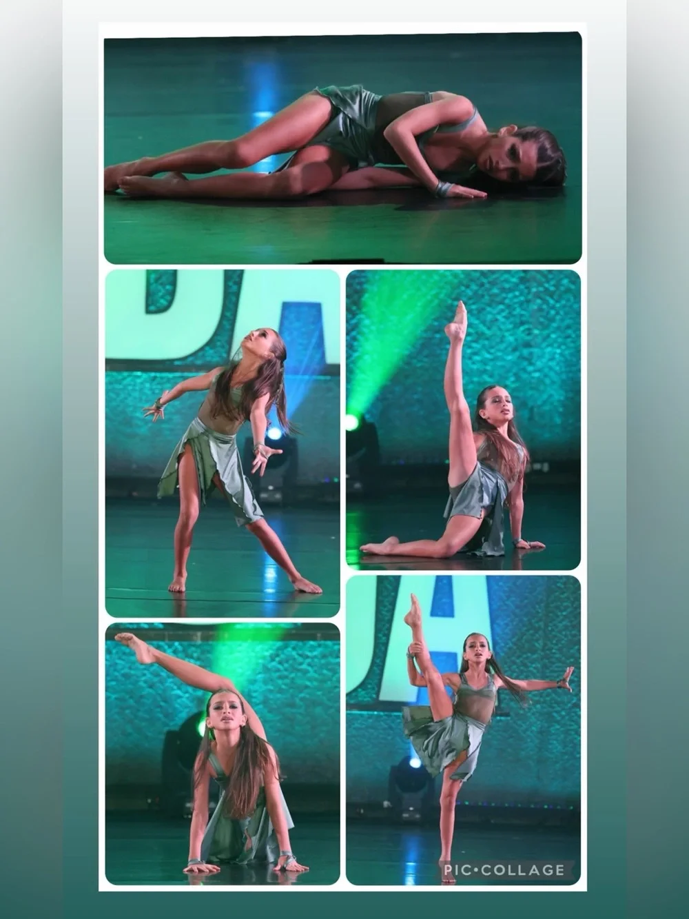 Stunning contemporary / lyrical custom costume - girls